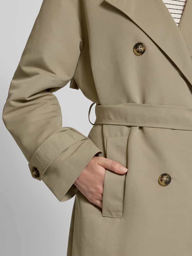 Vero Moda Outdoor Trenchcoat met strikceintuur model 'CHLOE'