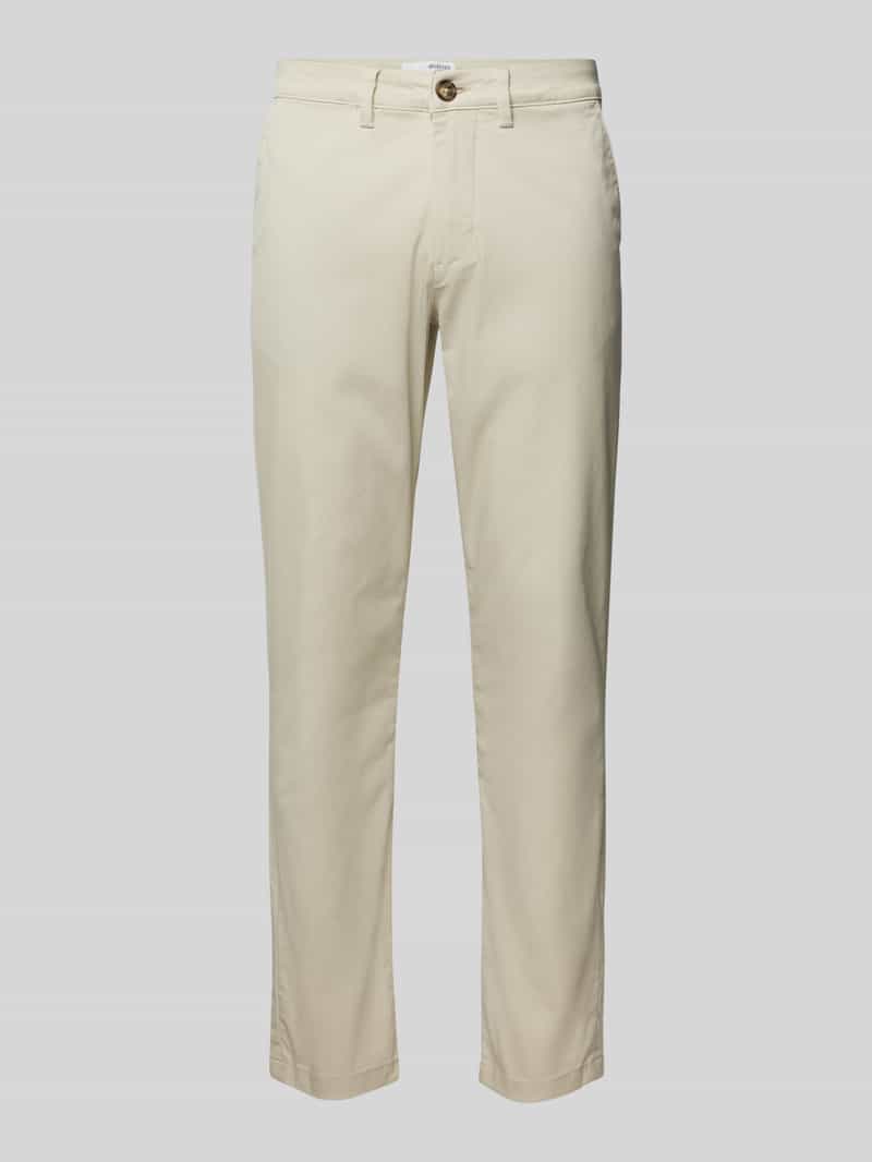slim fit chino van katoenmix model 'MILES'