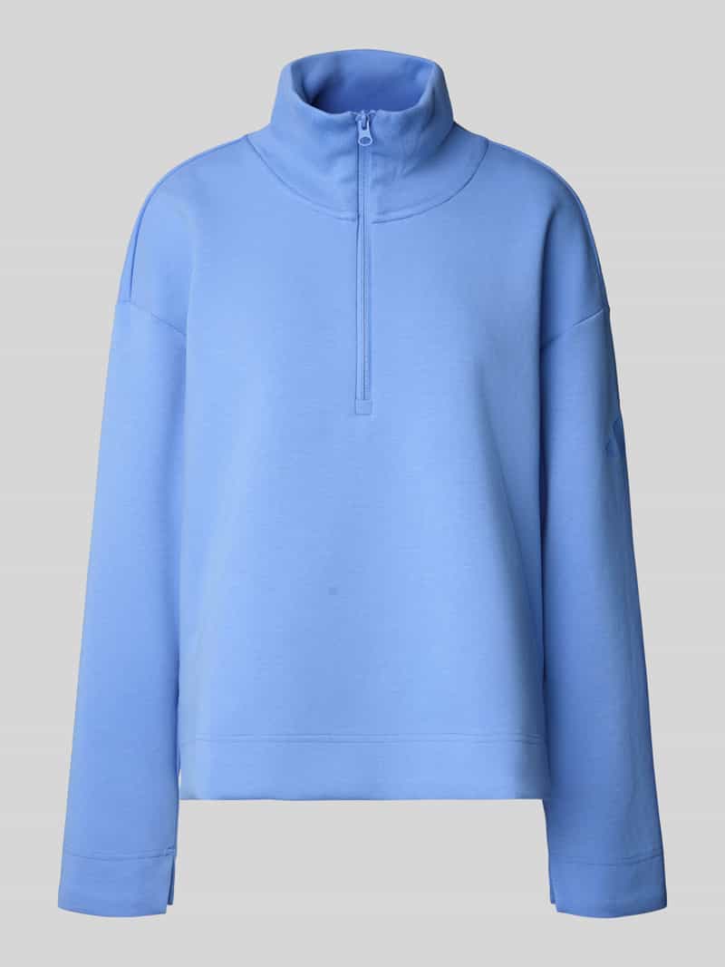 adidas Sportswear Sweatshirt met opstaande kraag en ritssluiting