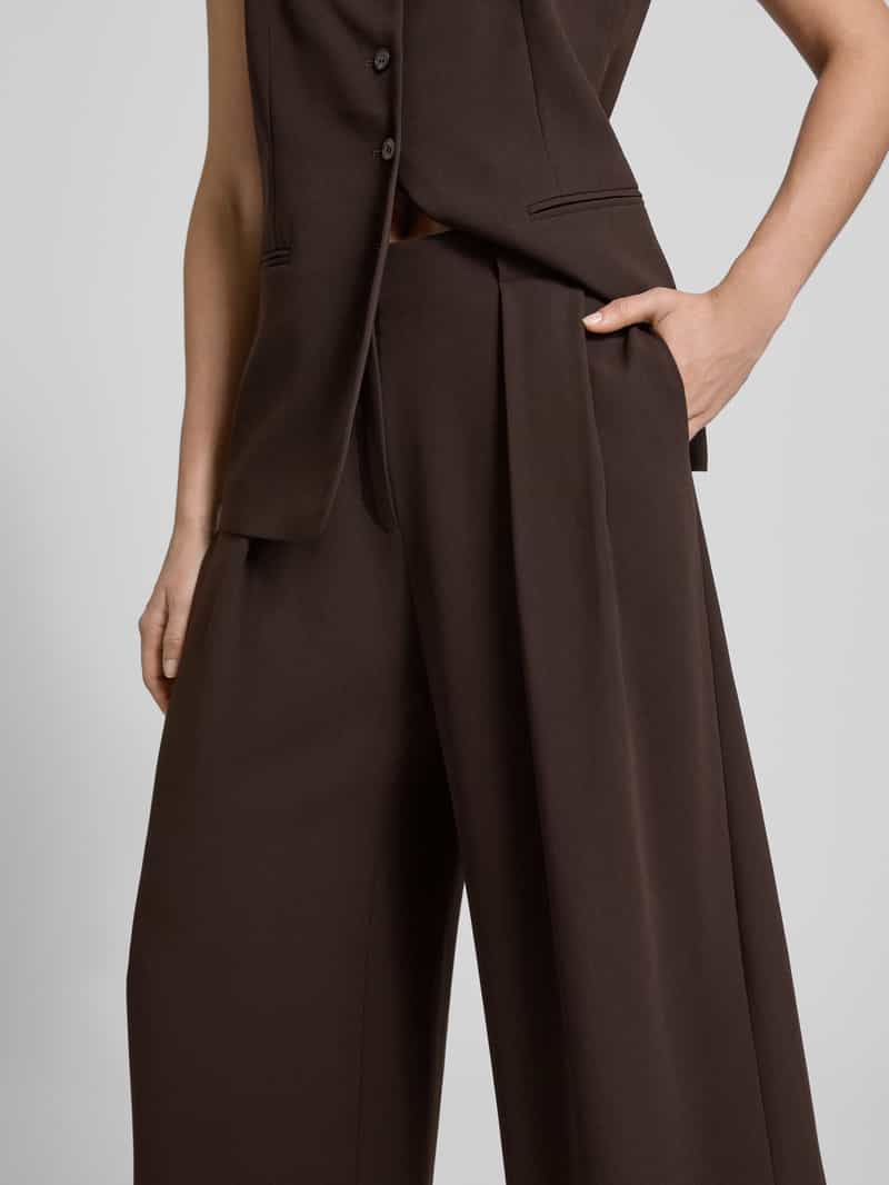 Style Icon Collection Wijde broek van soepele stof curated by Anouk Yve