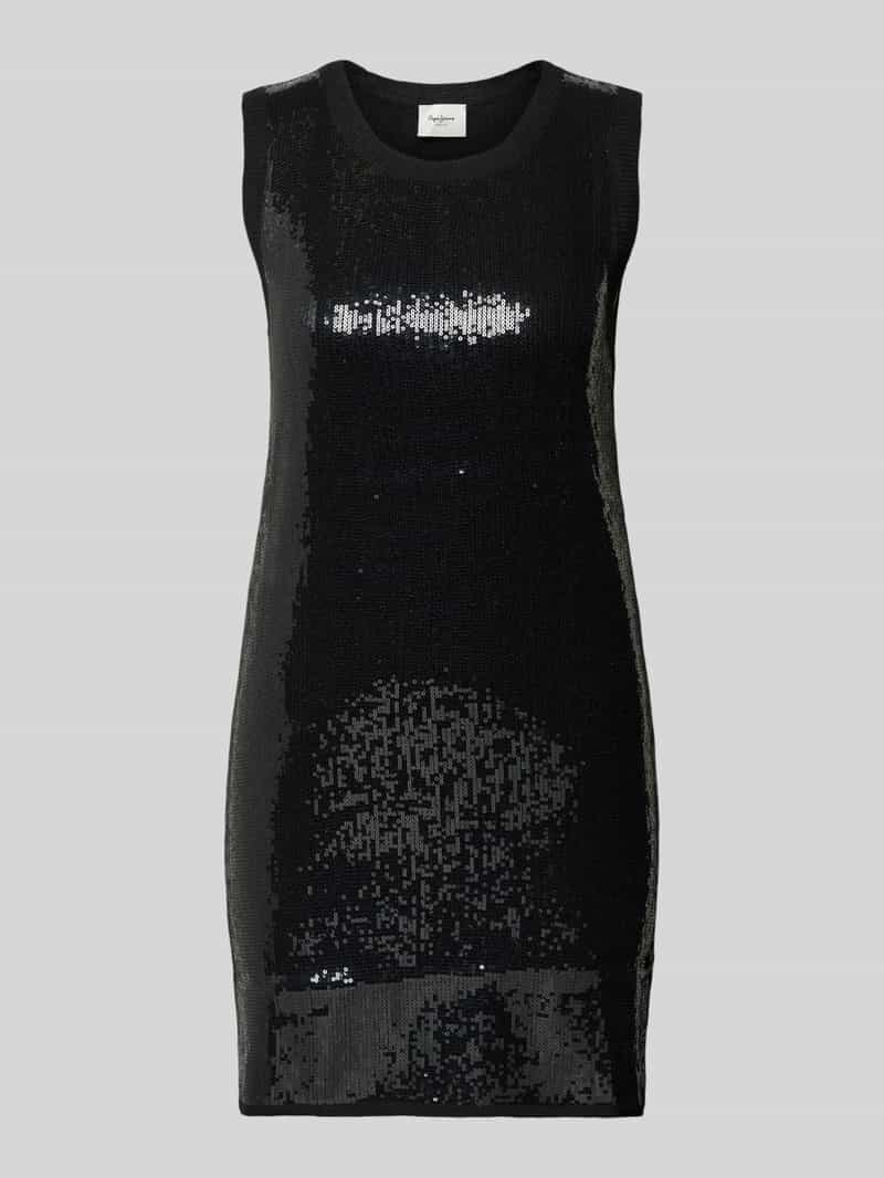 Pepe Jeans Nauwsluitende gebreide jurk met wol model 'ELAINE'