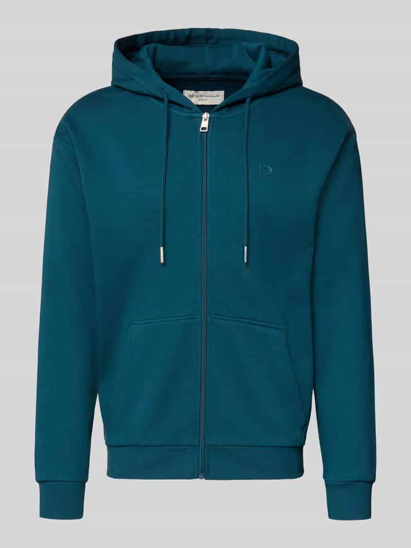 Tom Tailor Denim Regular fit sweatjack van katoenmix