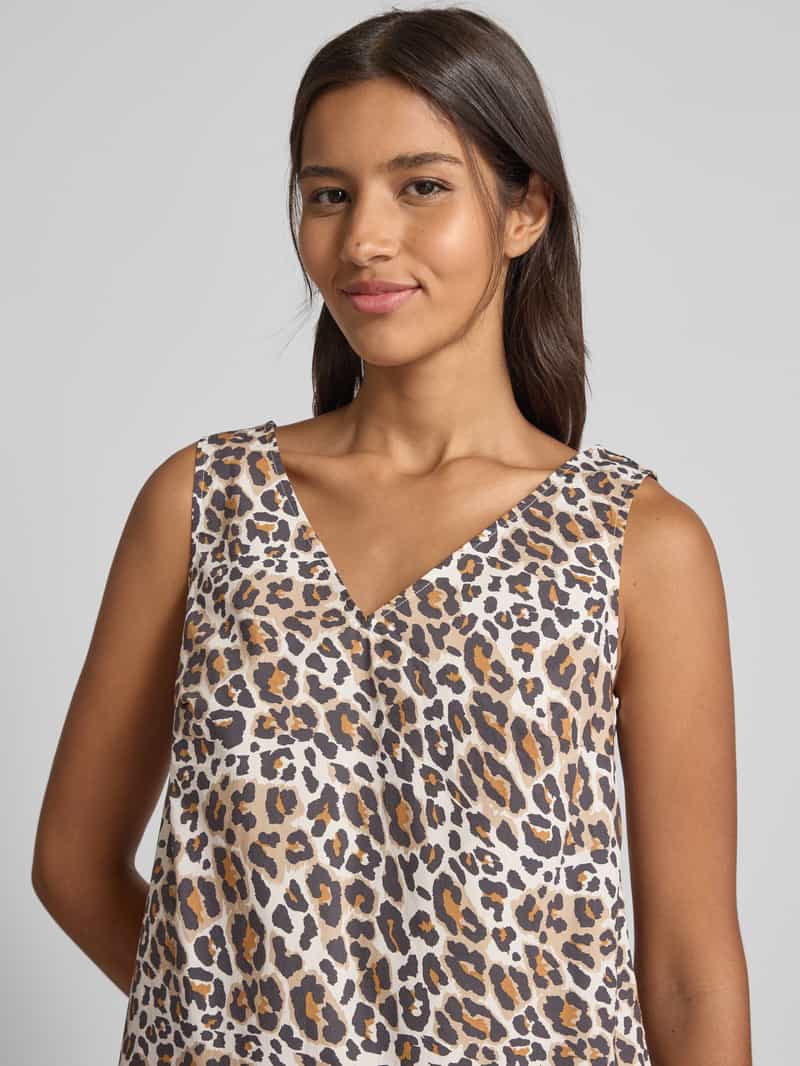 Christian Berg Woman Regular fit blousetop met V-hals