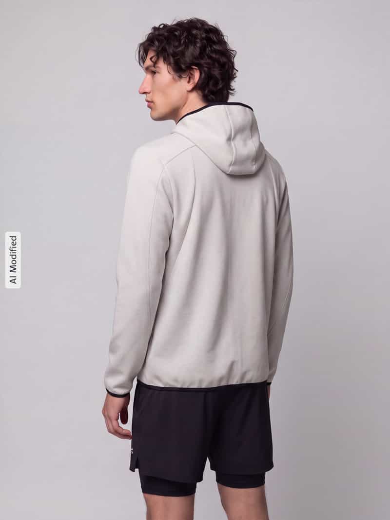 Under Armour Regular fit trainingsjack met katoenaandeel model 'Unstoppable Fleece'