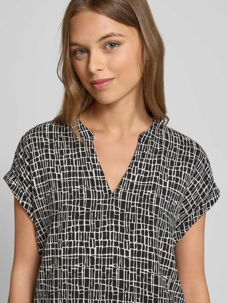 Tom Tailor Relaxed fit blouseshirt van pure viscose