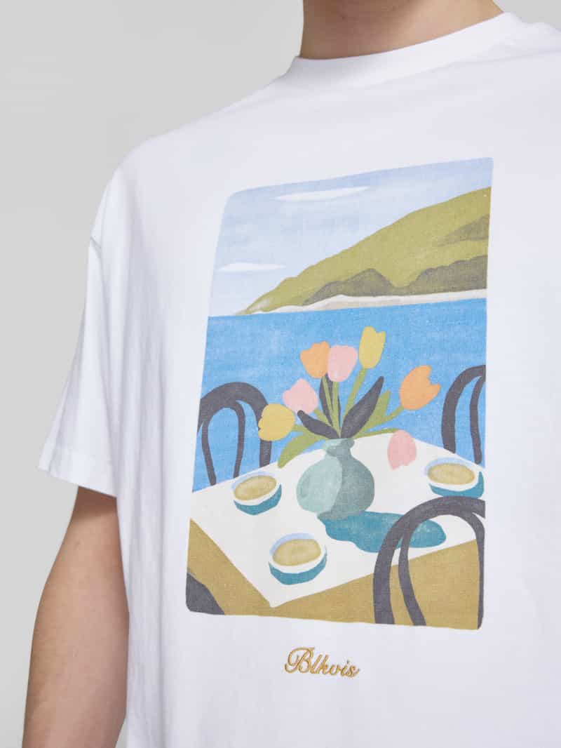 BLKVIS T-shirt met motiefprint model 'SOSTA'