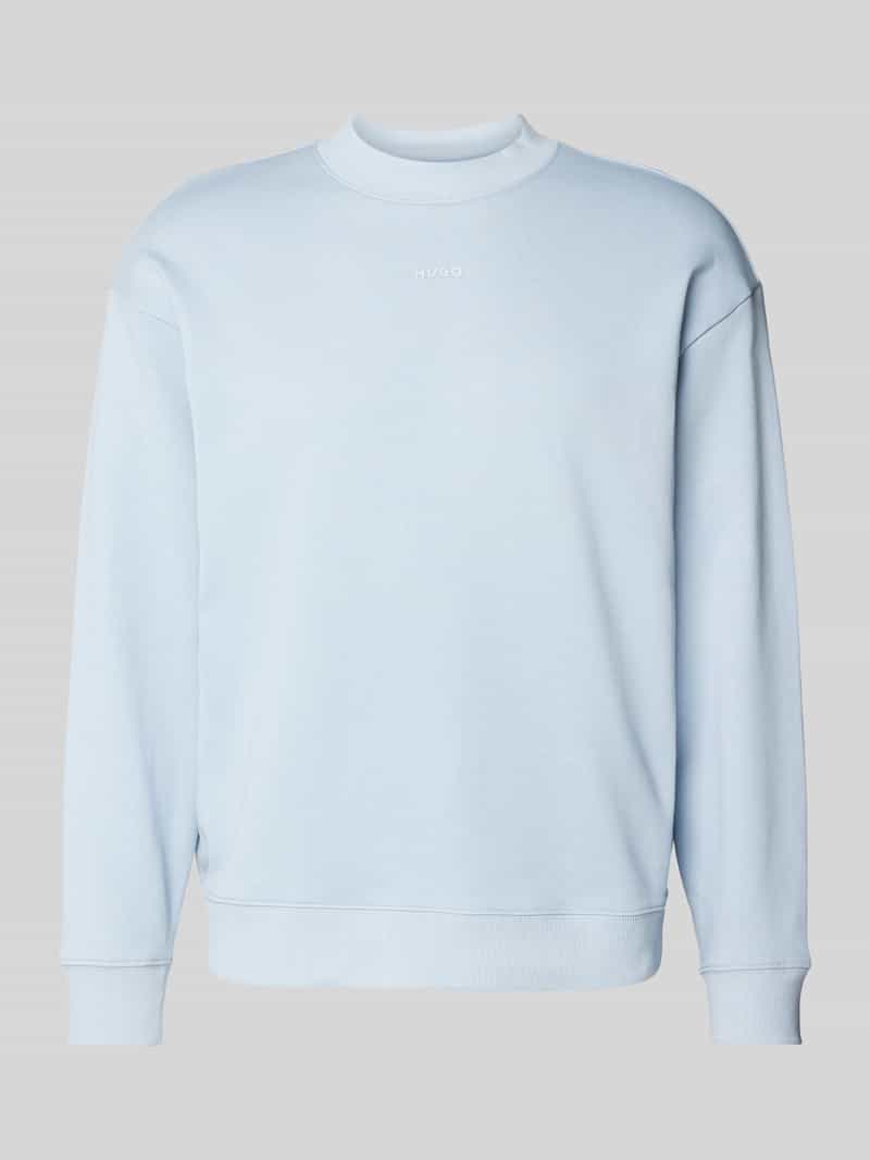 HUGO Sweatshirt met labelprint model 'Dapocrew'