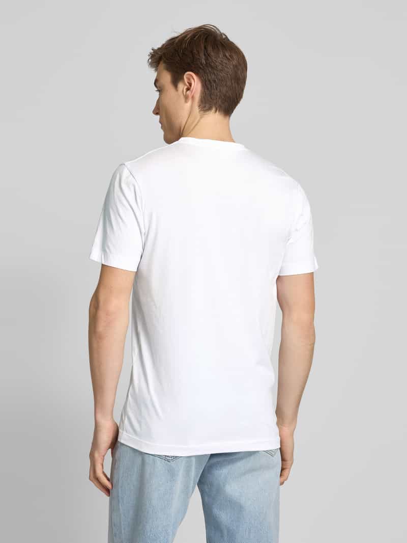 Olymp T-shirt V-hals wit, foto 3