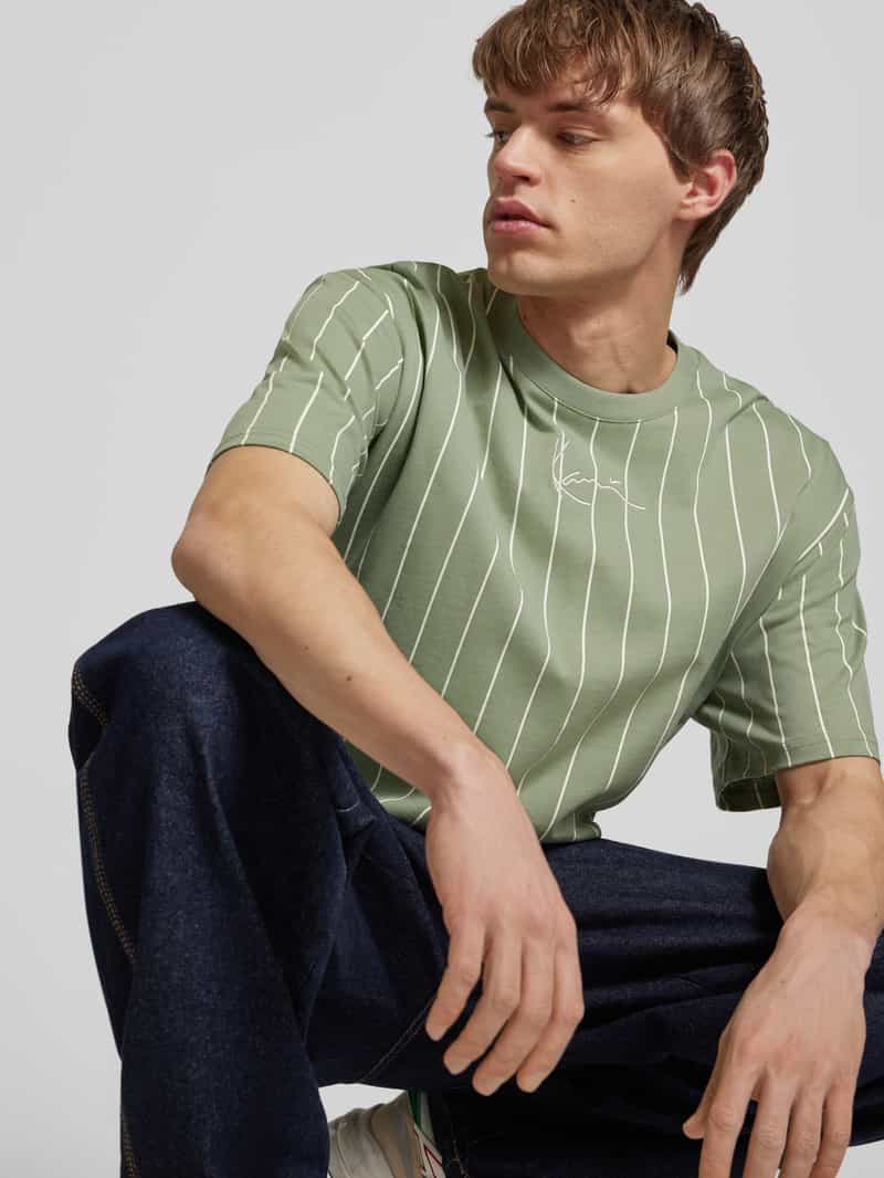 Karl Kani T-shirt met labelstitching