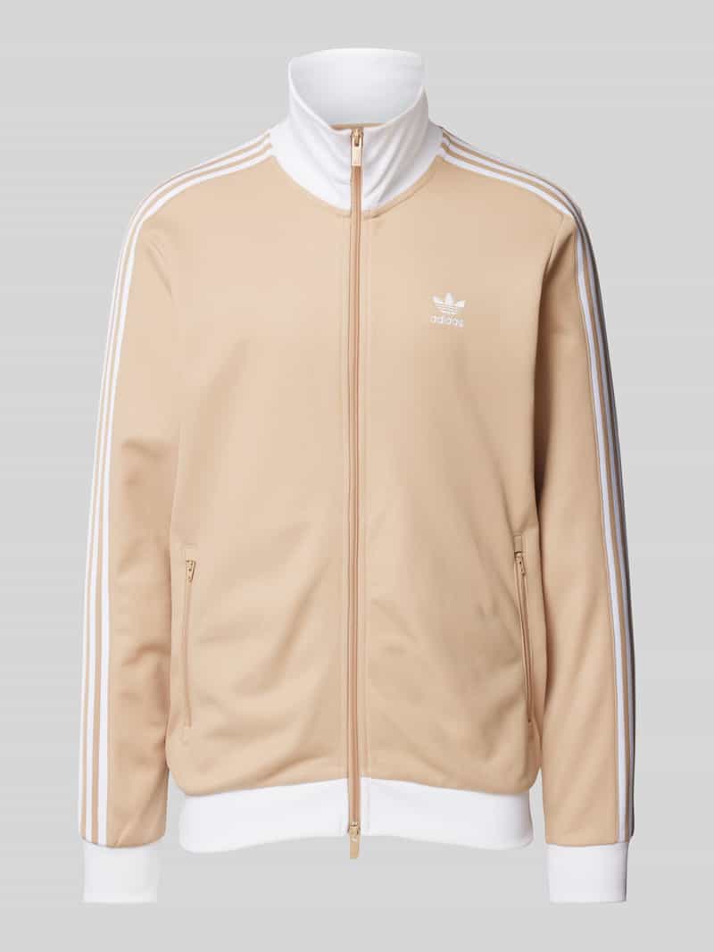adidas Originals Sweatjack met labelstitching model 'BECKENBAUER'