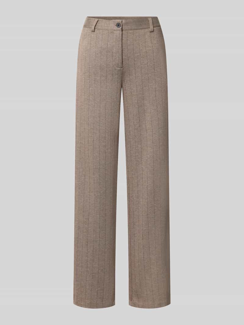 FREE QUENT straight fit broek met viscosemet viscose model 'Bonnie'