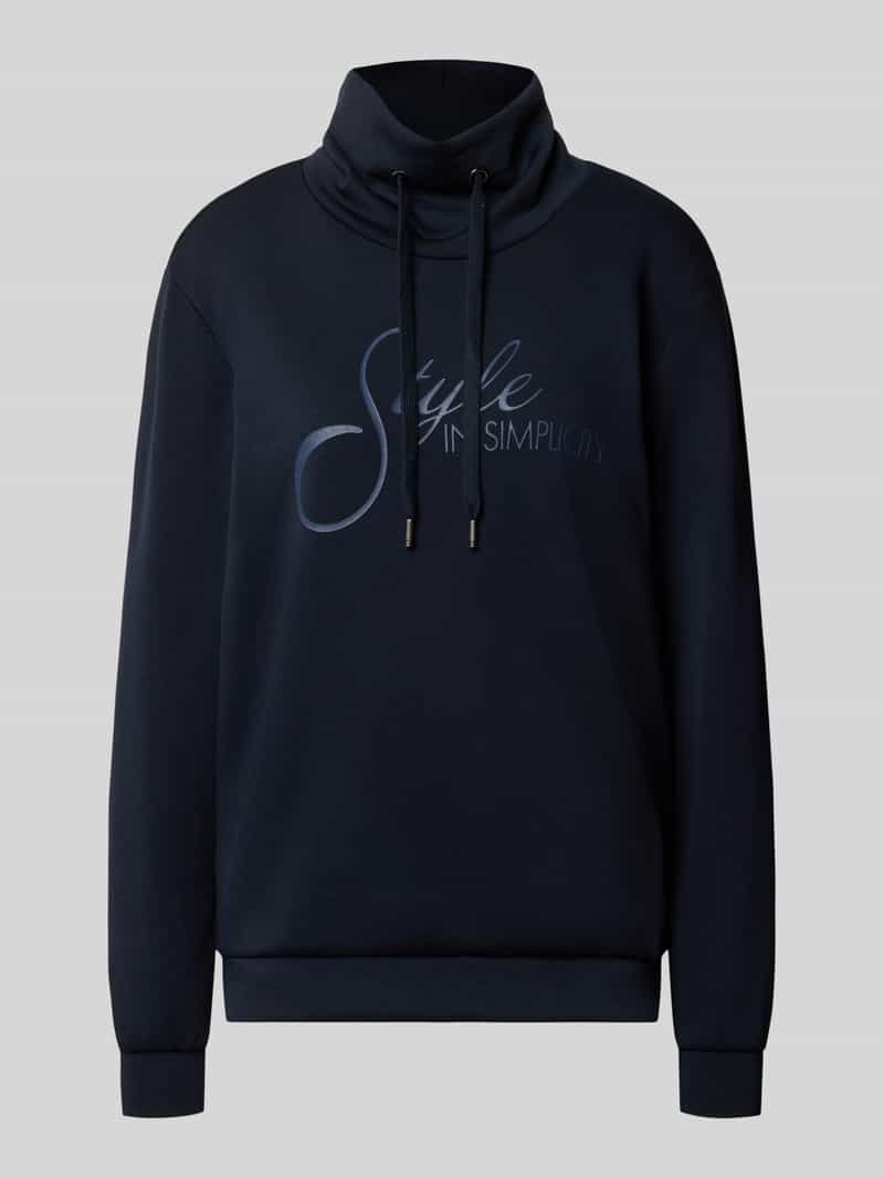 Regular fit sweatshirt van puur modalmix model 'BANU'
