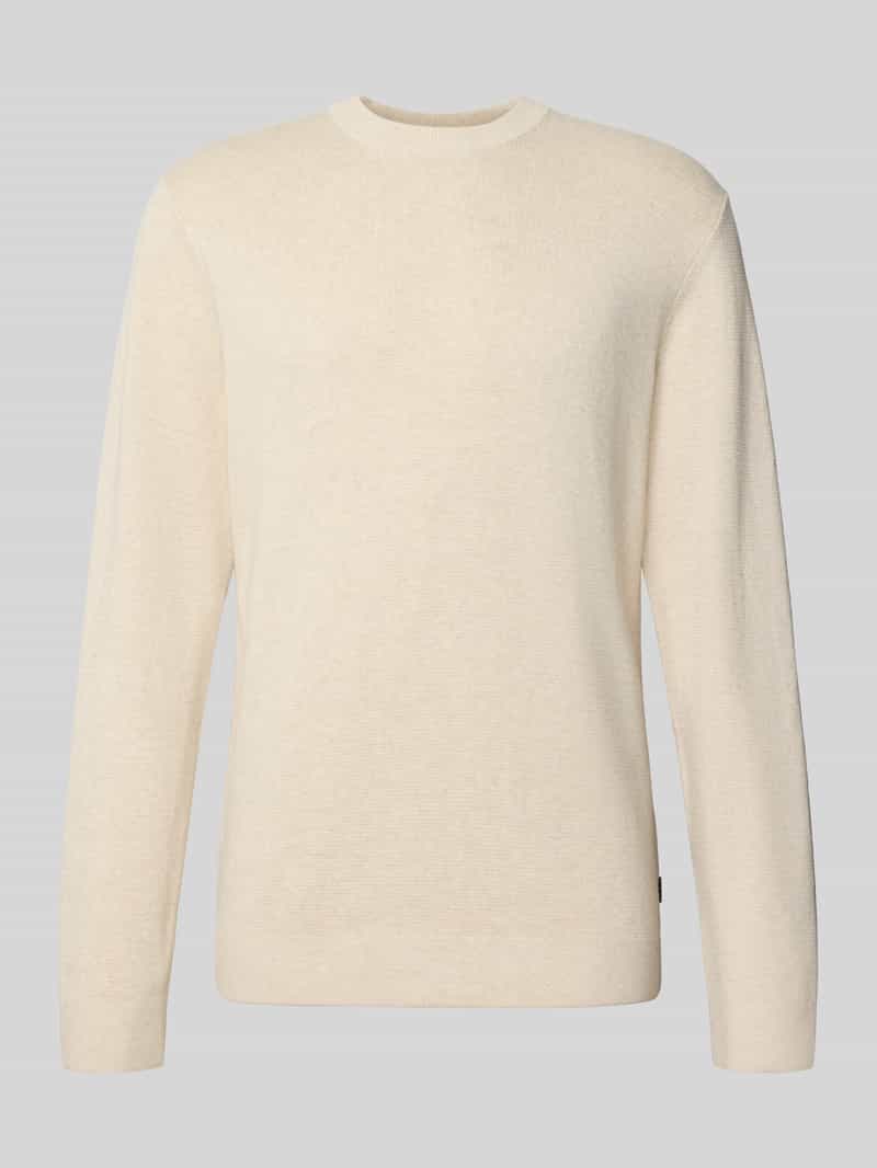 Jack & Jones Premium Gebreide pullover met ronde hals model 'MILANO'