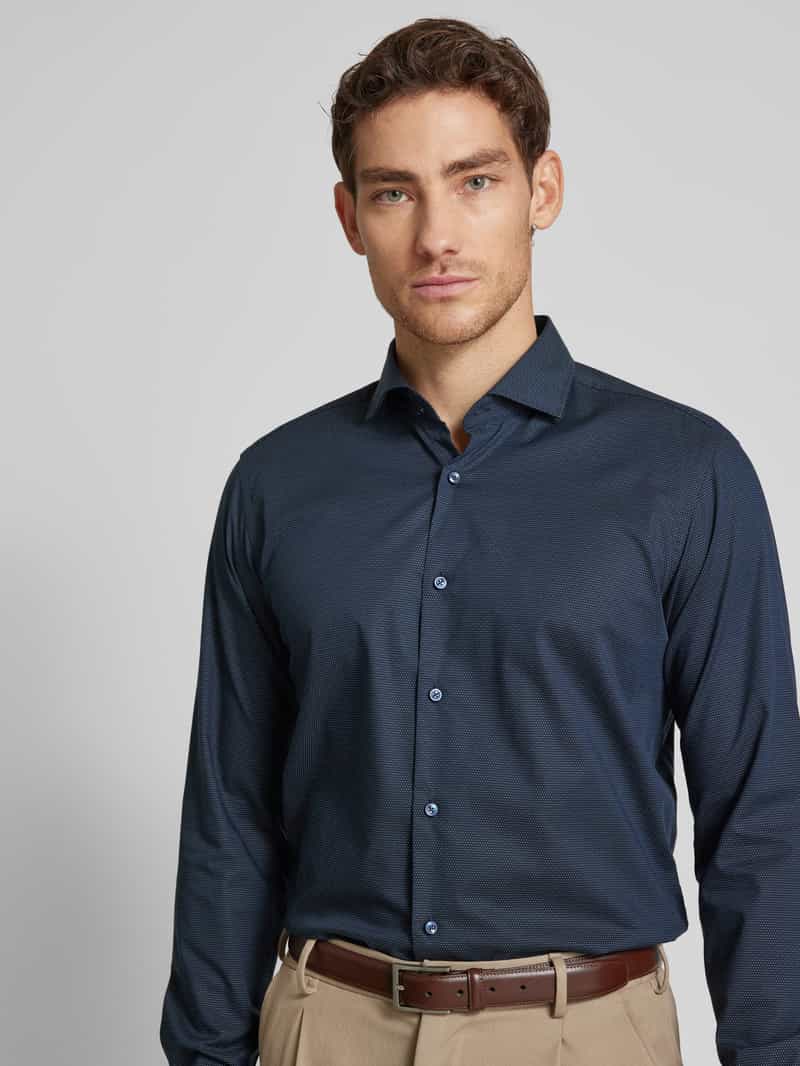 Boss Regular fit zakelijk overhemd met haaikraag model 'Joe'
