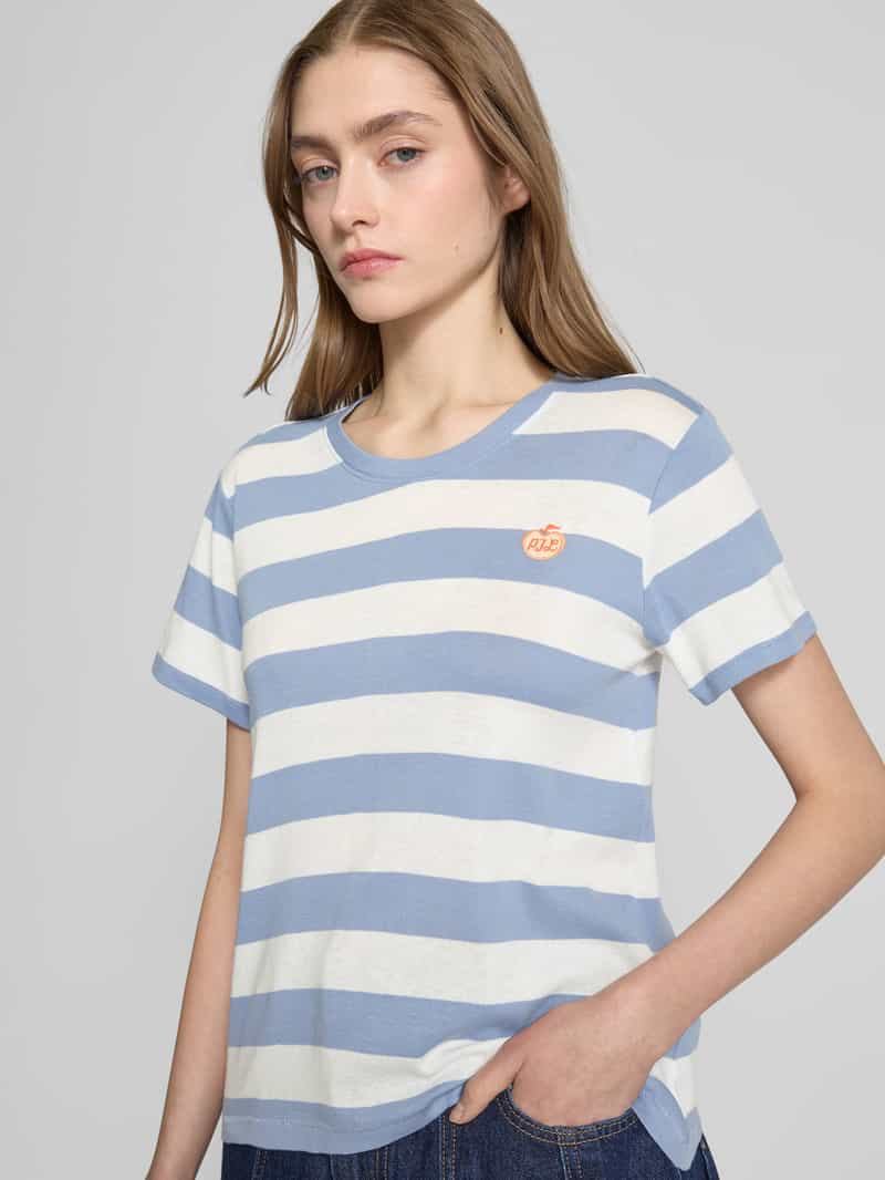 Pepe Jeans T-shirt met motiefstitching model 'JINX'