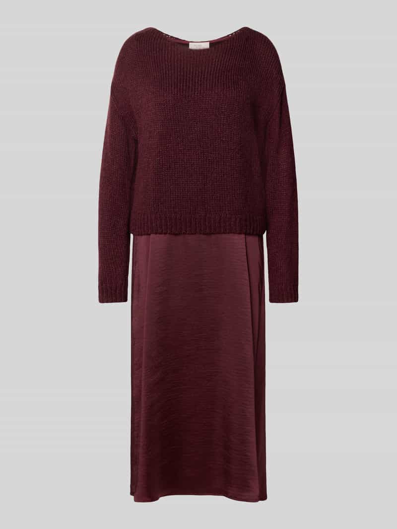 ROBE LÉGÈRE Midi-jurk in dubbele-laagjeslook