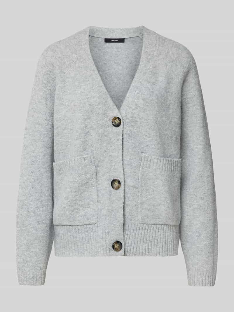 Vero Moda Comfort fit gebreid jack met V-hals model 'BOOM'