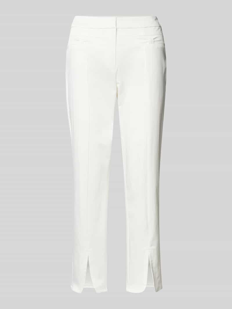 Betty Barclay Regular fit stoffen broek met strookzakken