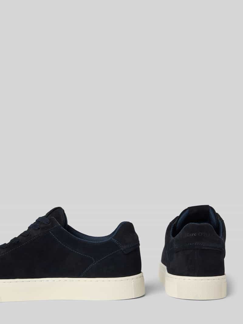 Marc O'Polo Lage sneakers van echt runderleer