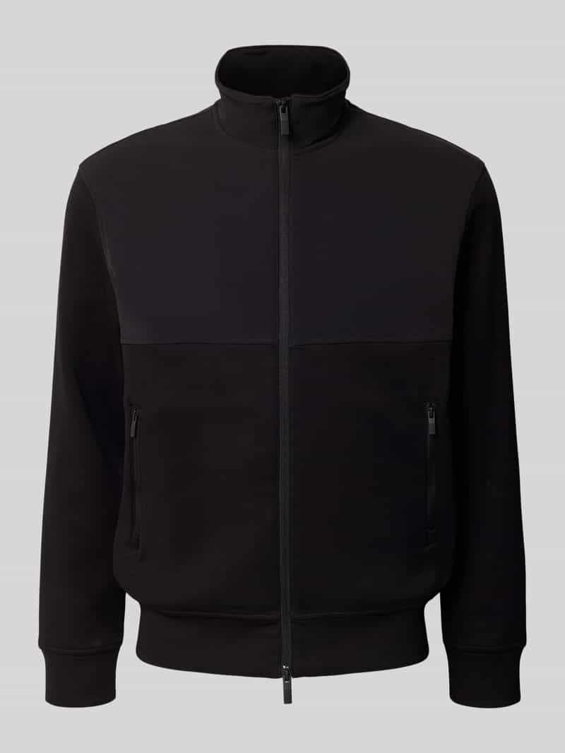 Armani Exchange Sweatjack met tweewegsritssluiting model 'FELPA'