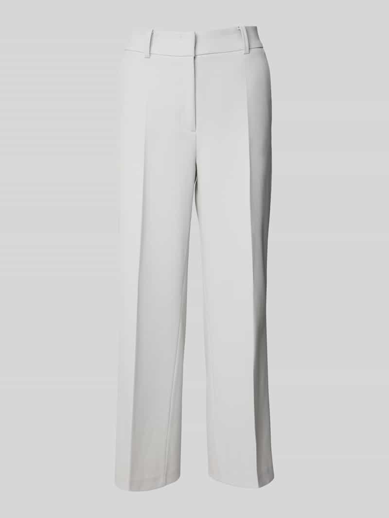 CAMBIO Straight leg stoffen broek met verkort model 'CALIFORNIA'