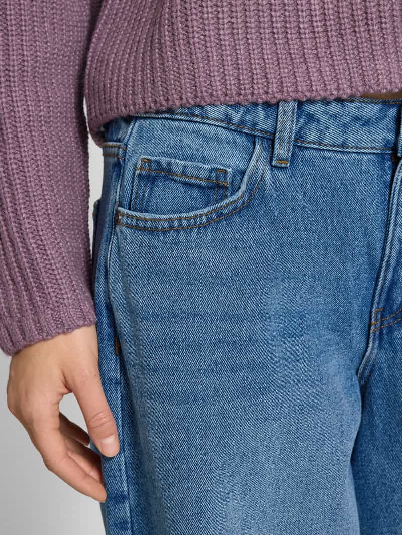 Noisy May Wide leg jeans met steekzakken model 'KETTIE'