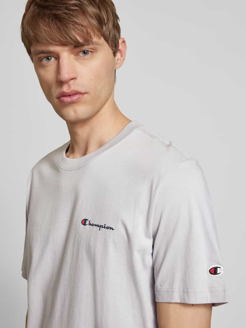 Champion T-shirt met labelprint