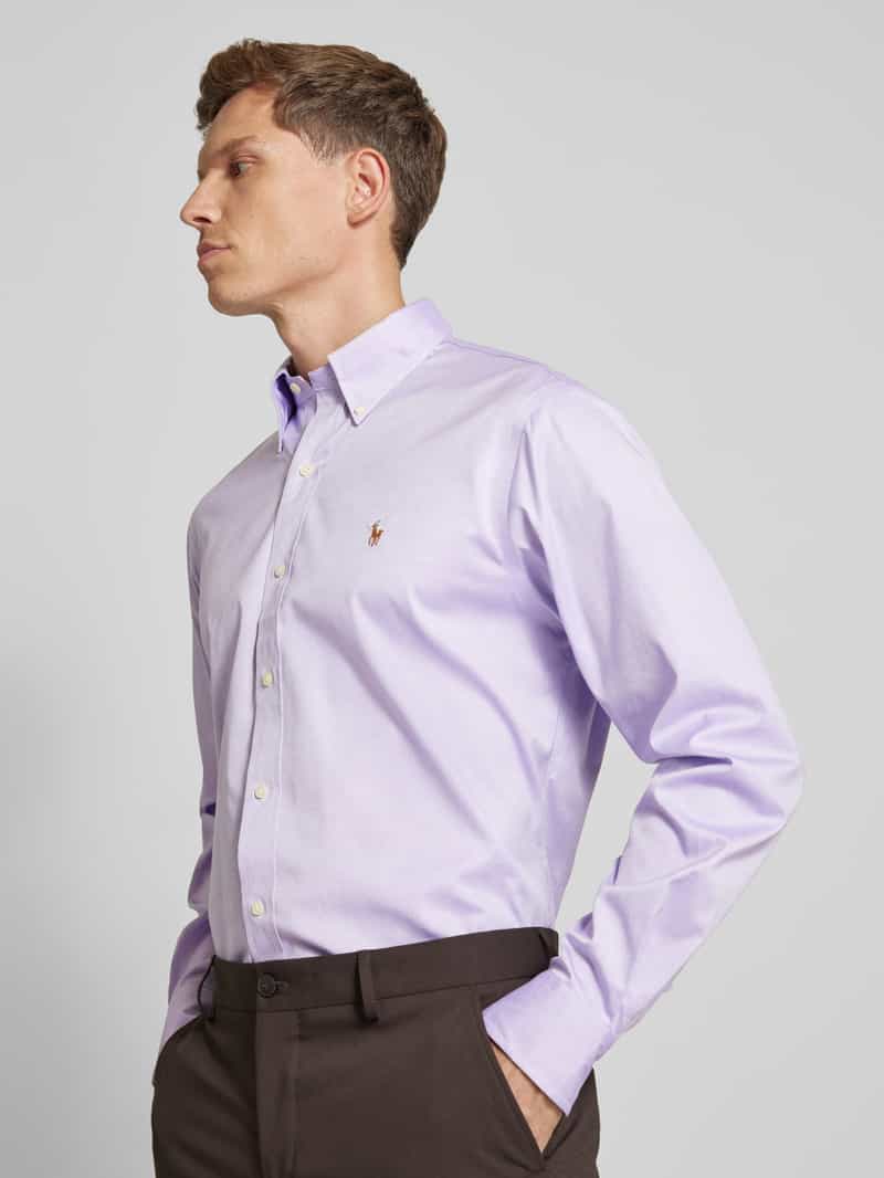 Polo Ralph Lauren Custom fit zakelijk overhemd met button-downkraag