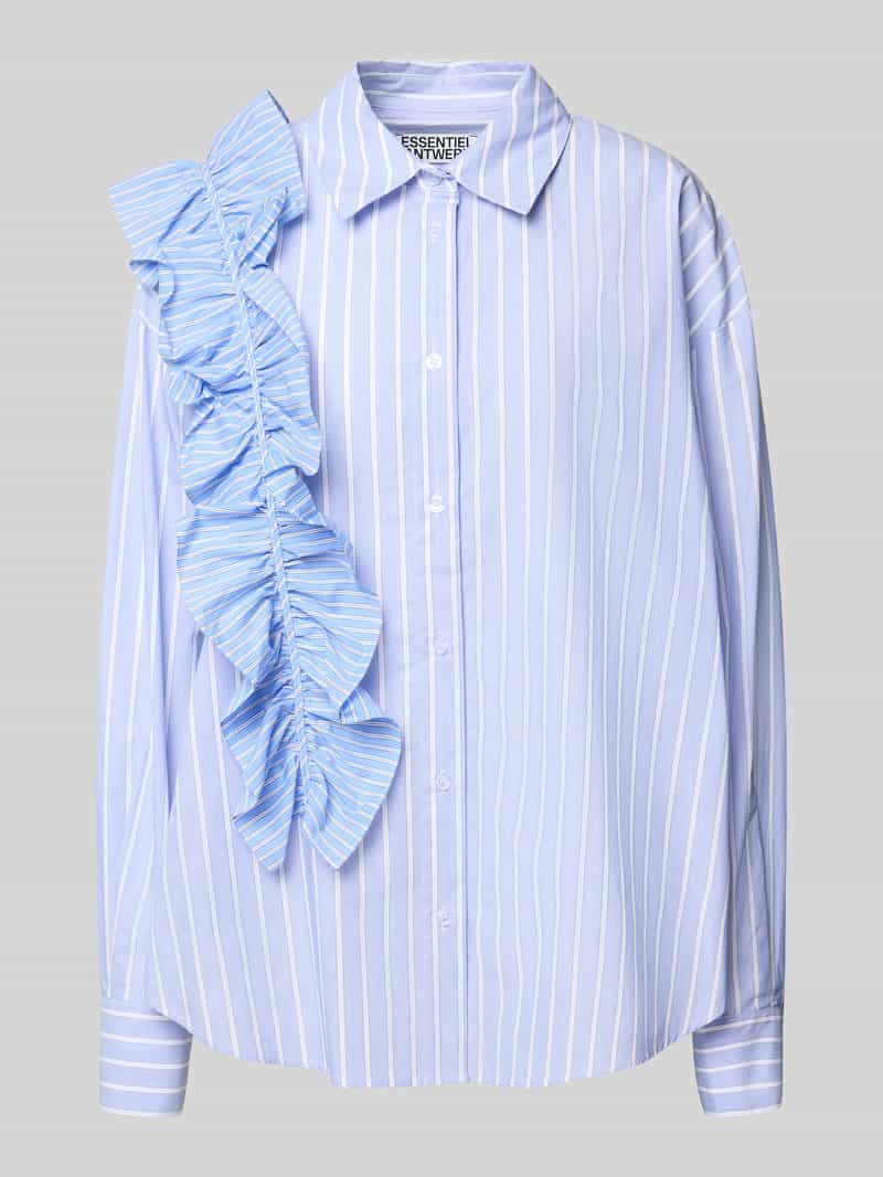 Essentiel Antwerp Relaxed fit overhemdblouse van puur katoen model 'IBODY'