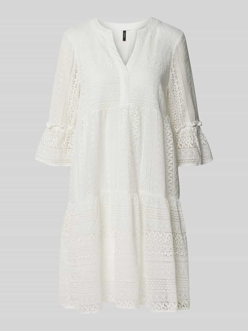 Vero Moda Regular fit kanten jurk van katoenmix model 'HONEY'
