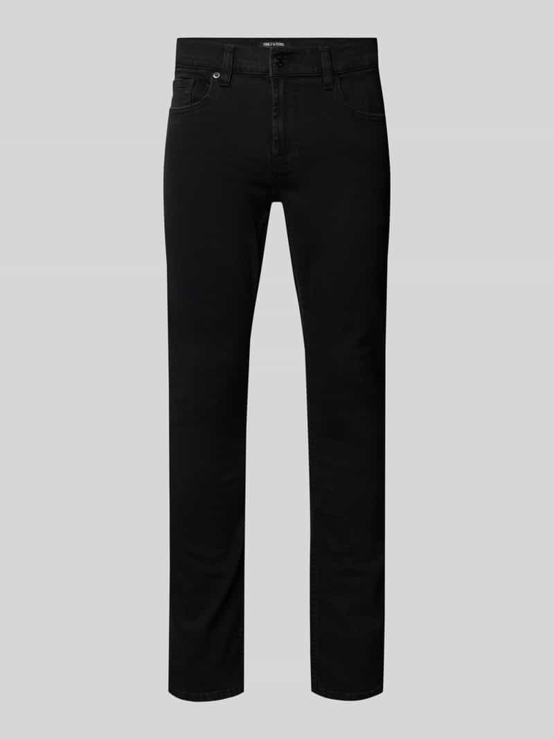 Slim fit jeans met stretch, model 'Loom'