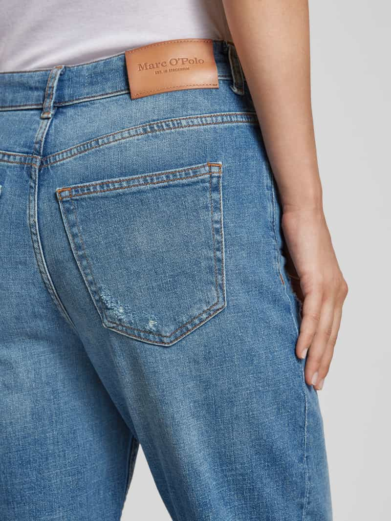 Marc O'Polo Relaxed fit high waist jeans met destroyed details model 'SOFO'