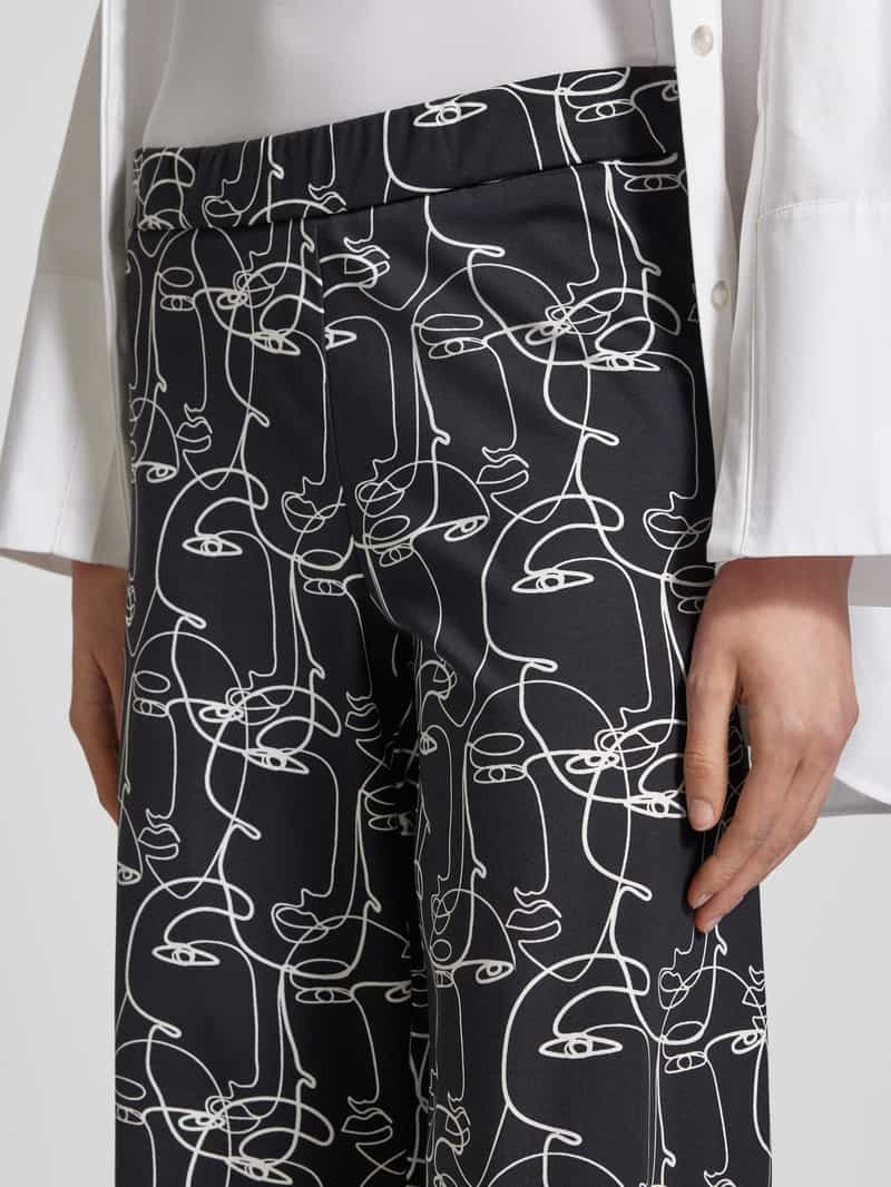 MAC Stoffen broek met elastische band