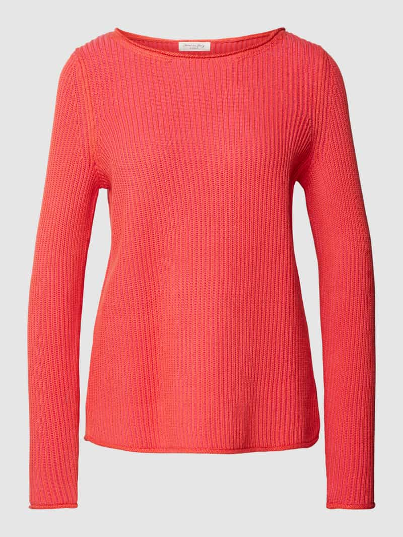 Christian Berg Woman Gebreide pullover in riblook