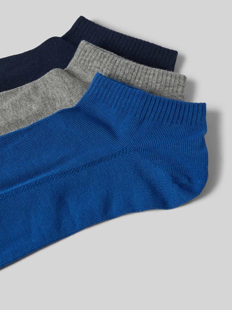 Levi's Sneakersokken met labelprint in een set van 3 paar