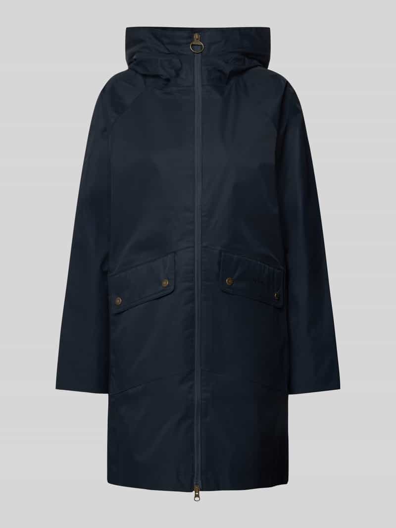 Barbour Lange jas met tweewegsritssluiting model 'Heron'