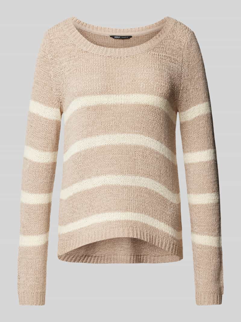 Only Gebreide pullover met ronde hals model 'GEENA'