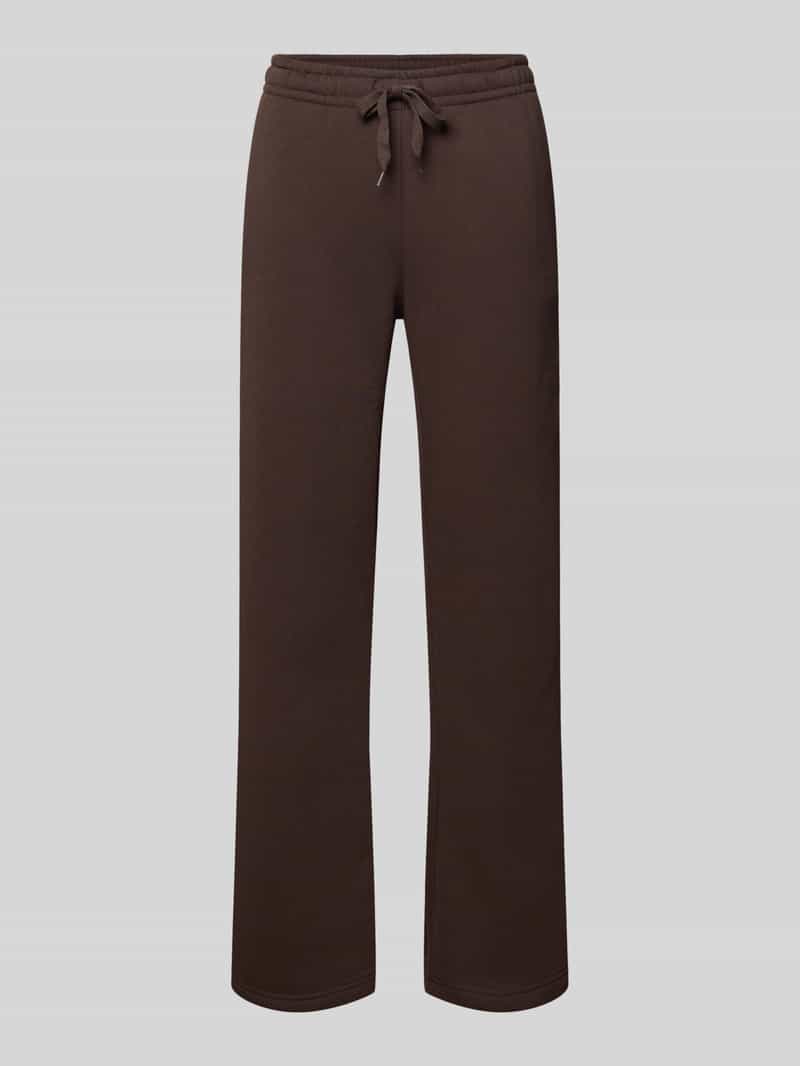 Gina Tricot Straight fit sweatpants met tunnelkoord