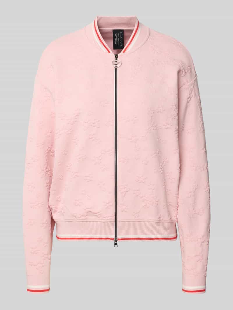 Regular fit gebreid jack van viscosemix