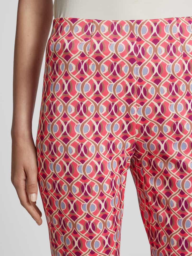 RAFFAELLO ROSSI Broek met all-over motief model 'PENNY'