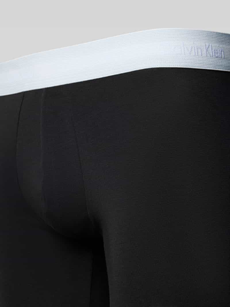 Calvin Klein Underwear Boxershort met label in band in een set van 5 stuks model 'BOXER BRIEF'
