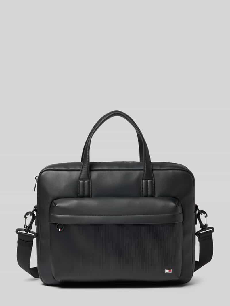 Tommy Hilfiger Laptoptas met afneembare verstelbare schouderband