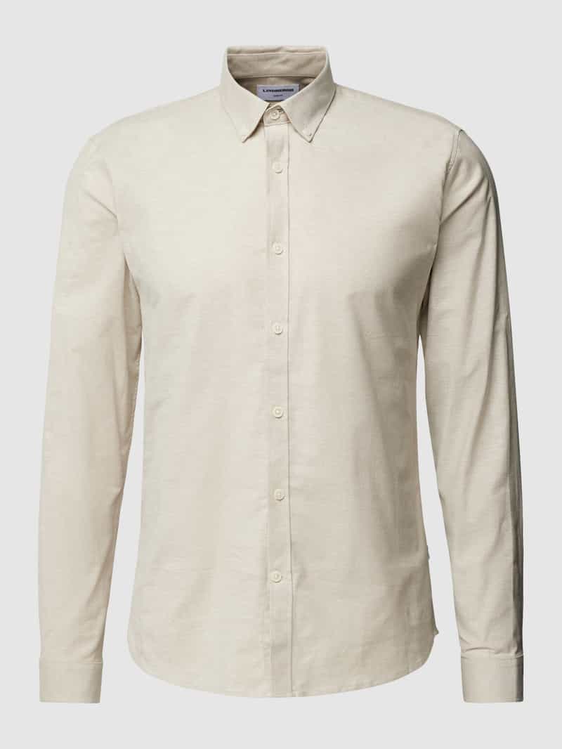 lindbergh Slim fit vrijetijdsoverhemd met button-downkraag model 'Oxford'