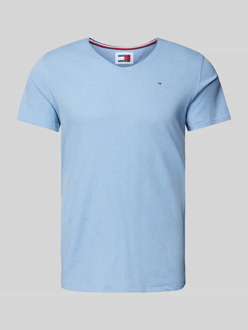 Tommy Jeans T-shirt met labelstitching