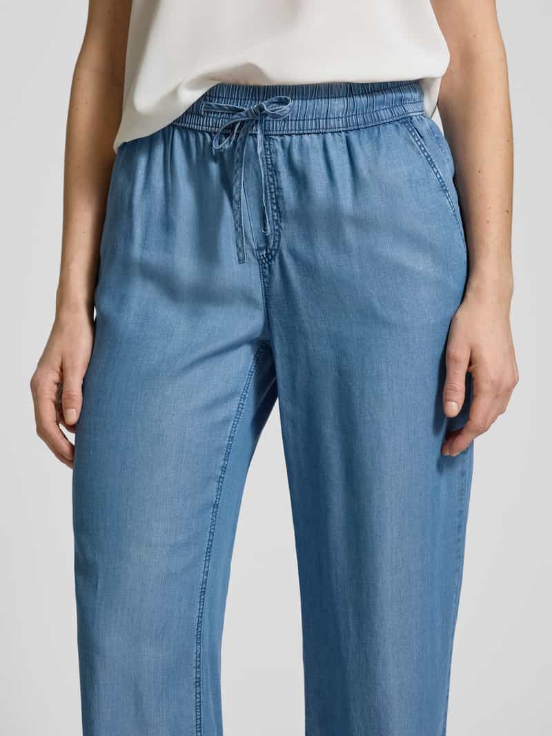 Christian Berg Woman Straight leg broek met tunnelkoord