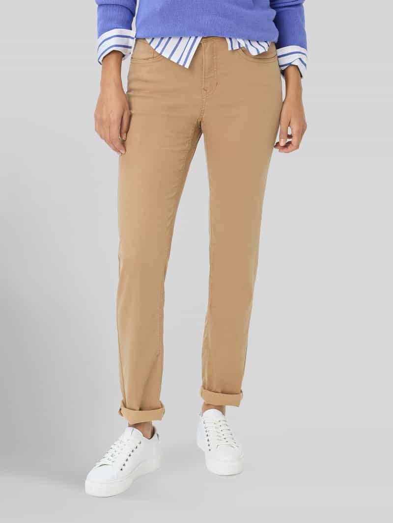 BRAX Regular fit smalle broek van mix van katoen en lyocell met mix van modal katoen en elastaan model 'MARY'