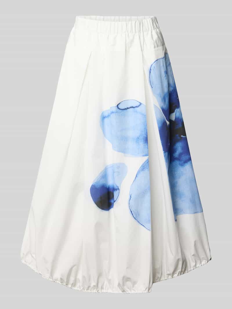 Midi-rok van puur katoen model 'GEYSER'