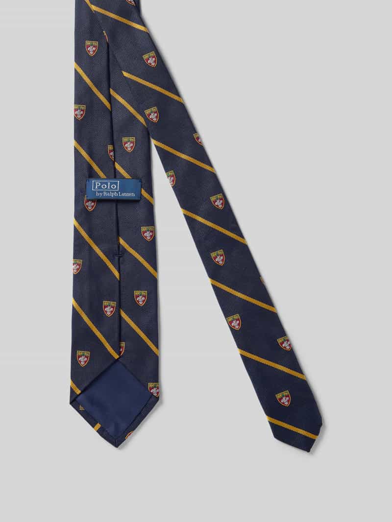 Polo Ralph Lauren Zijden stropdas met labeldetail