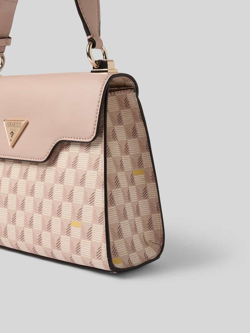 Guess Handtas met labelapplicatie model 'G WAVE'