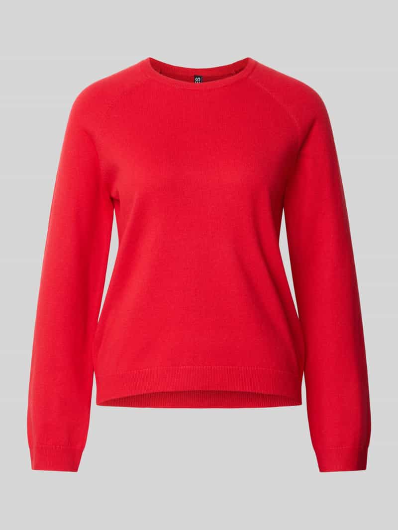 Pieces Regular fit pullover met raglanmouwen model 'BREE'